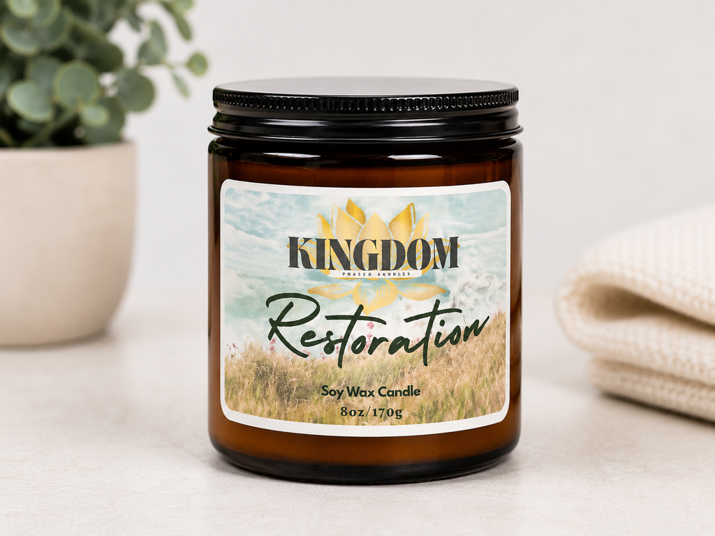 Restoration Prayer Candle 4oz